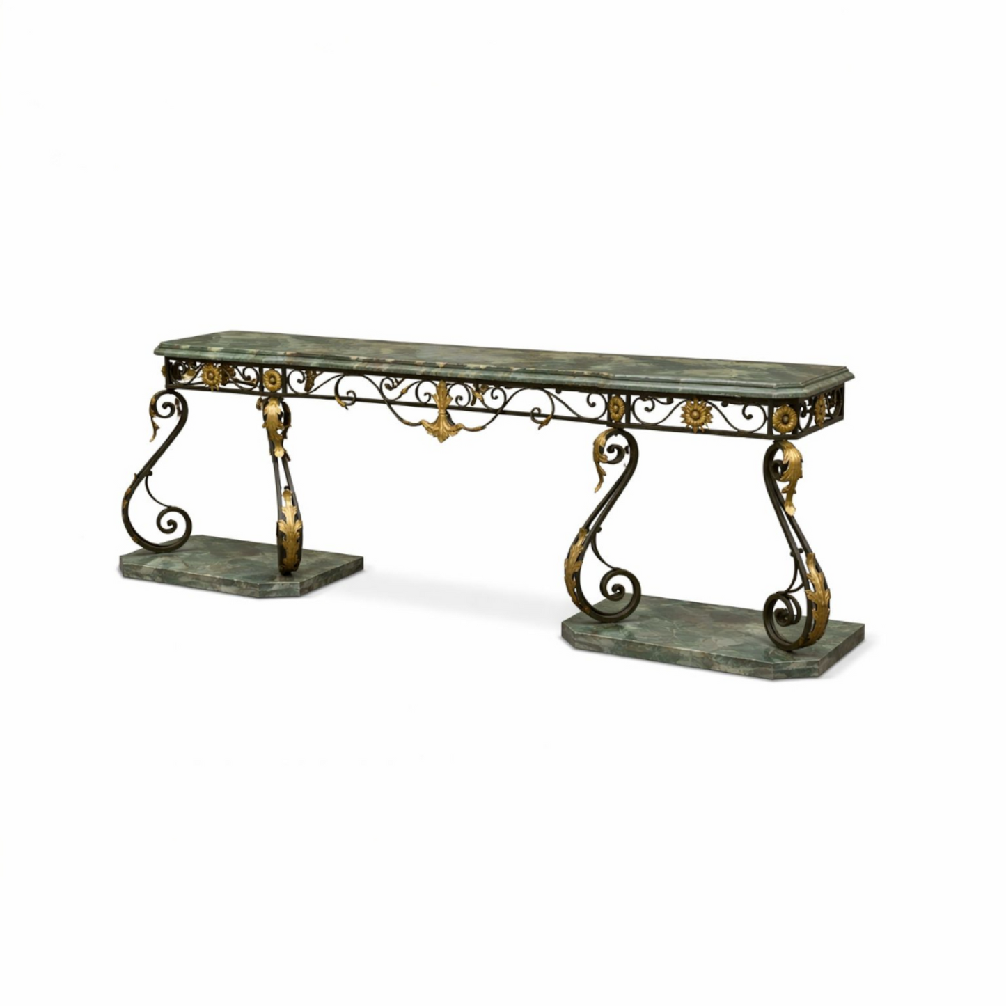 Neoclassical Style Console Table
