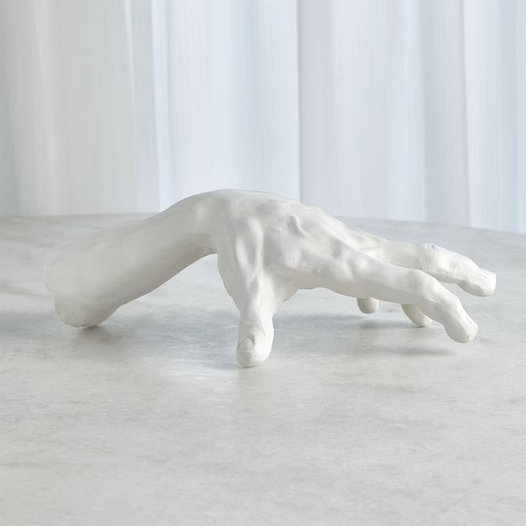 Matte White Hand Sculpture