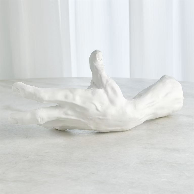 Matte White Hand Sculpture