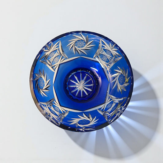 Cobalt Blue Crystal Bowl