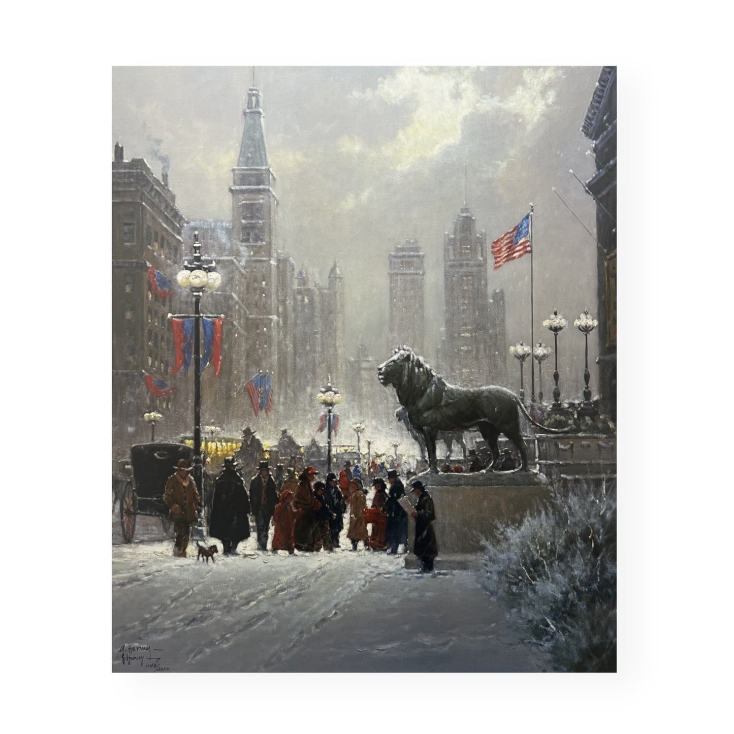 "Exhibition Day Chicago" Print