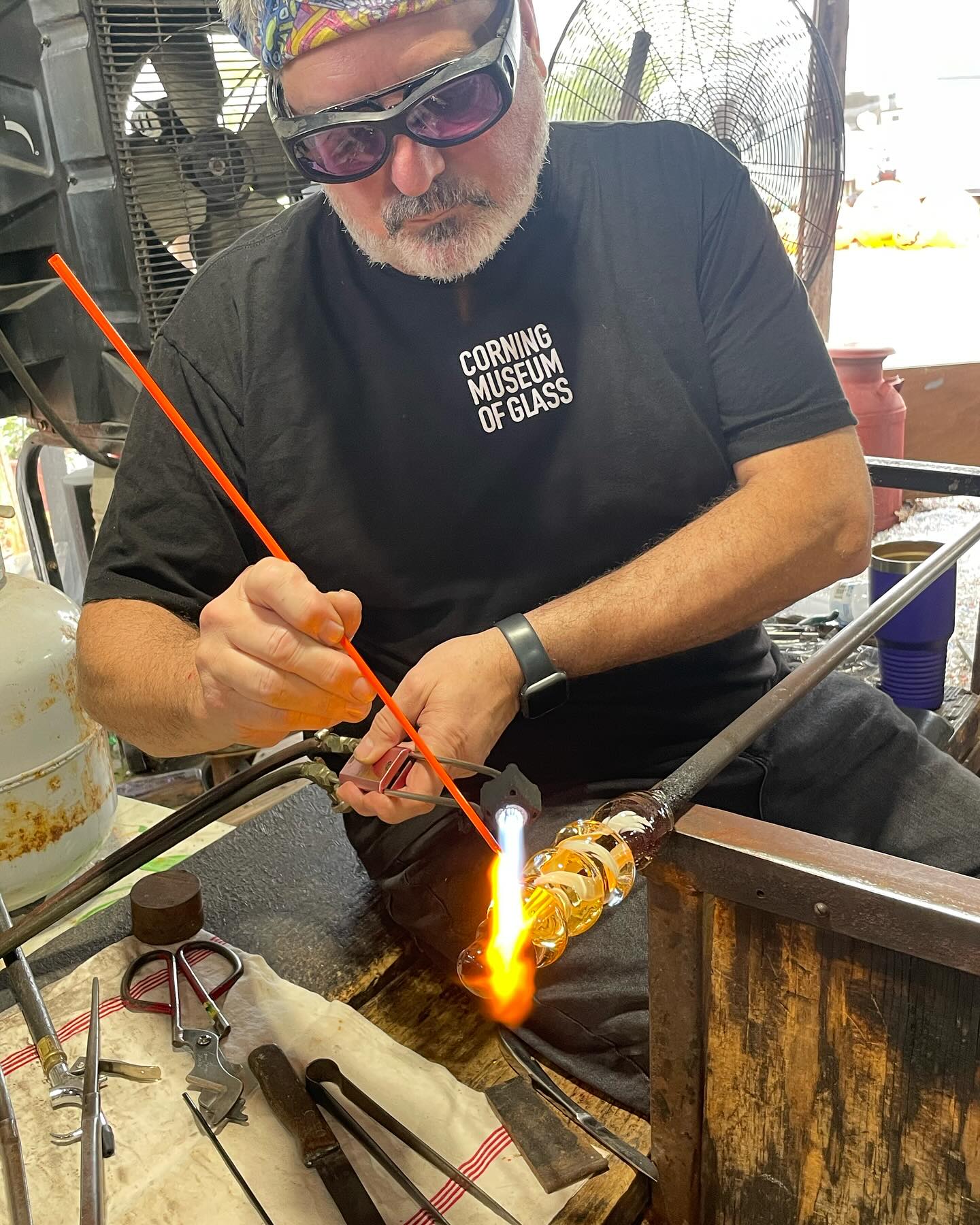 Hand Blown Artistic Bowl