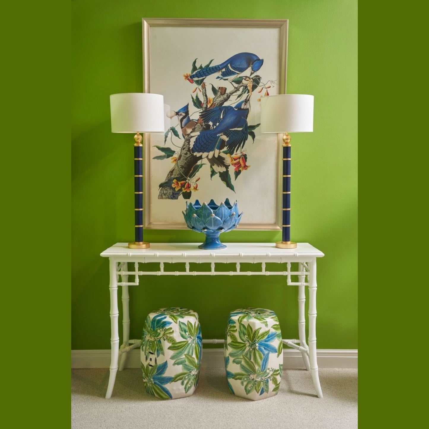 Floral Garden Seat
