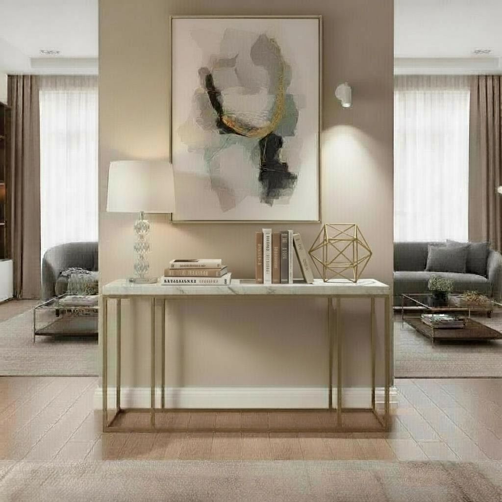 Geo Sculpture - Gold