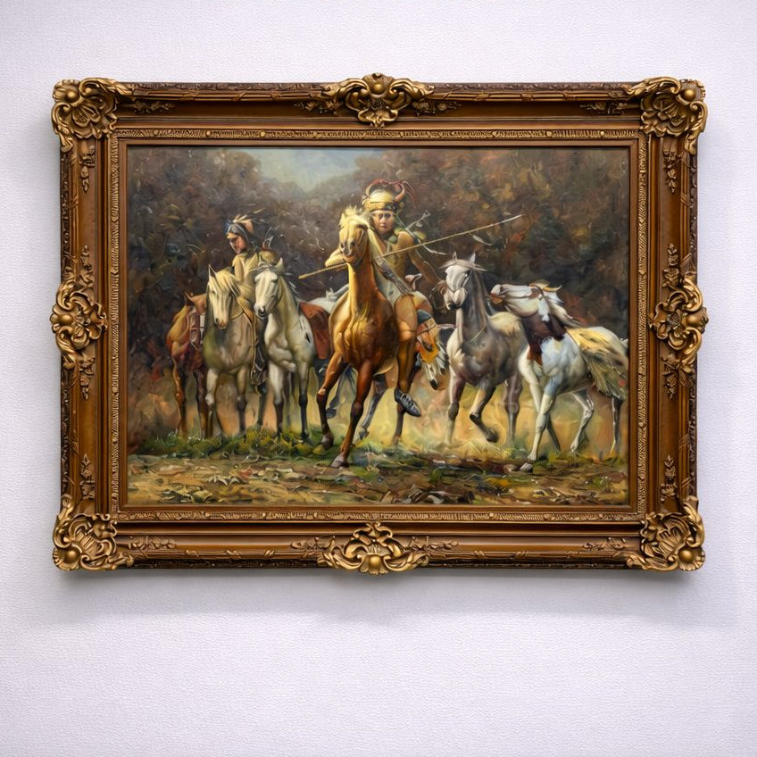 Late 20th Century Oil on Canvas