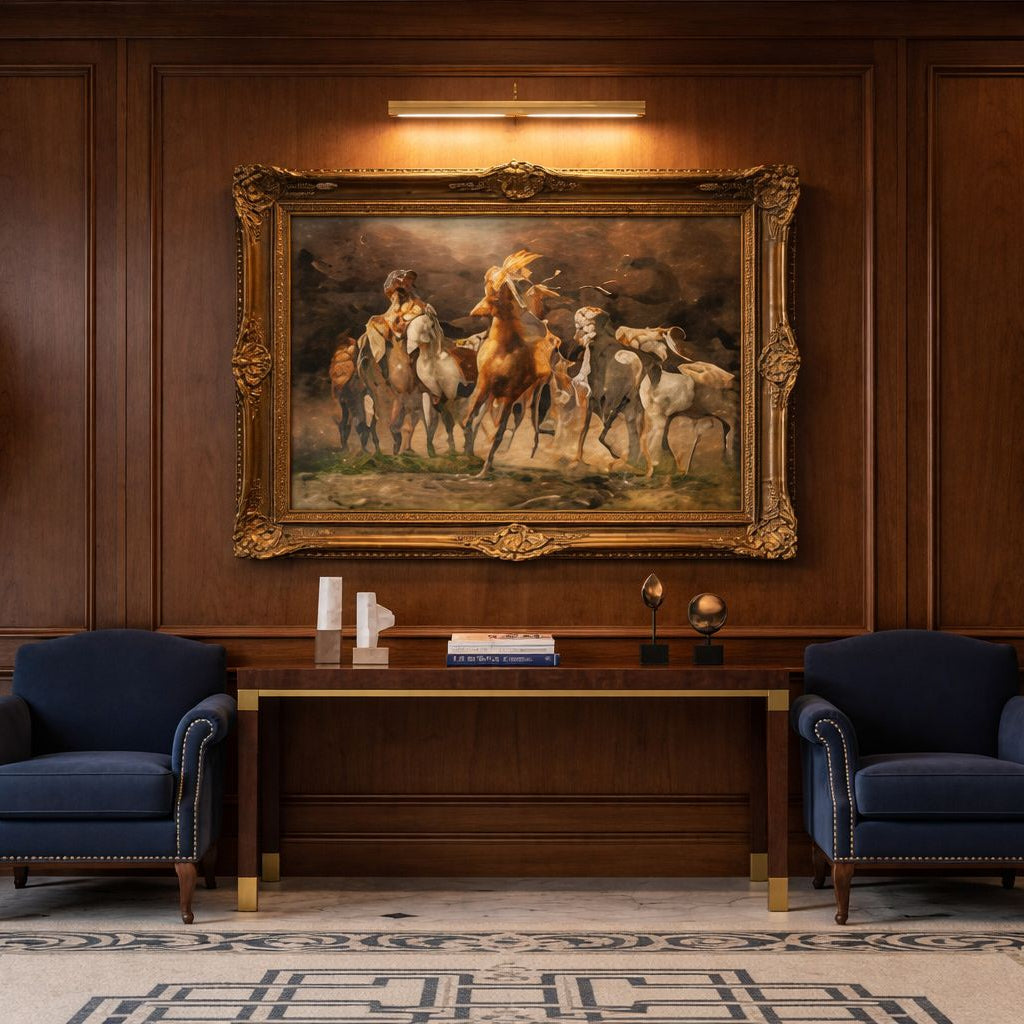 Late 20th Century Oil on Canvas