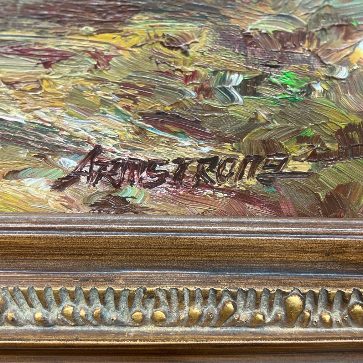 Late 20th Century Oil on Canvas