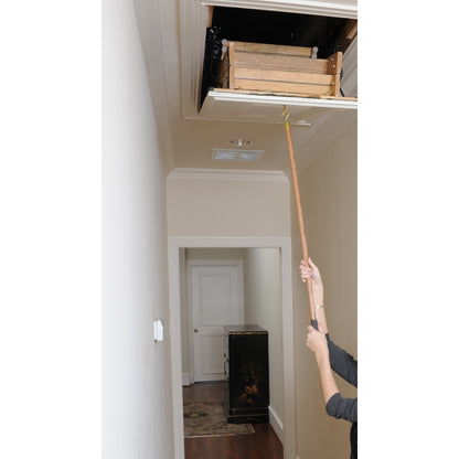 Attic Ease Ladder Pull System Kit - Pewter Finish - New Pull Ring