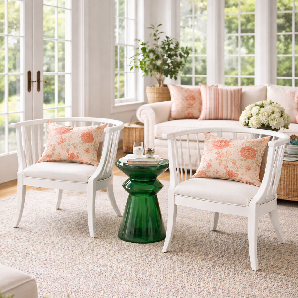 Hyannis Port Occasional Chair - Whitewash