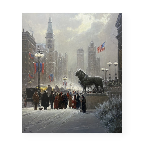 "Exhibition Day Chicago" Print