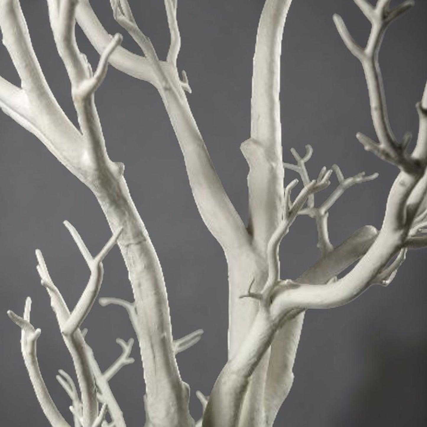 White Dormant Tree w/ Pot