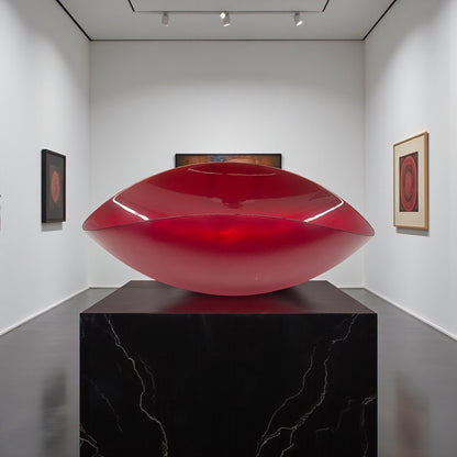 Folded Bowl - Deep Red - Lg