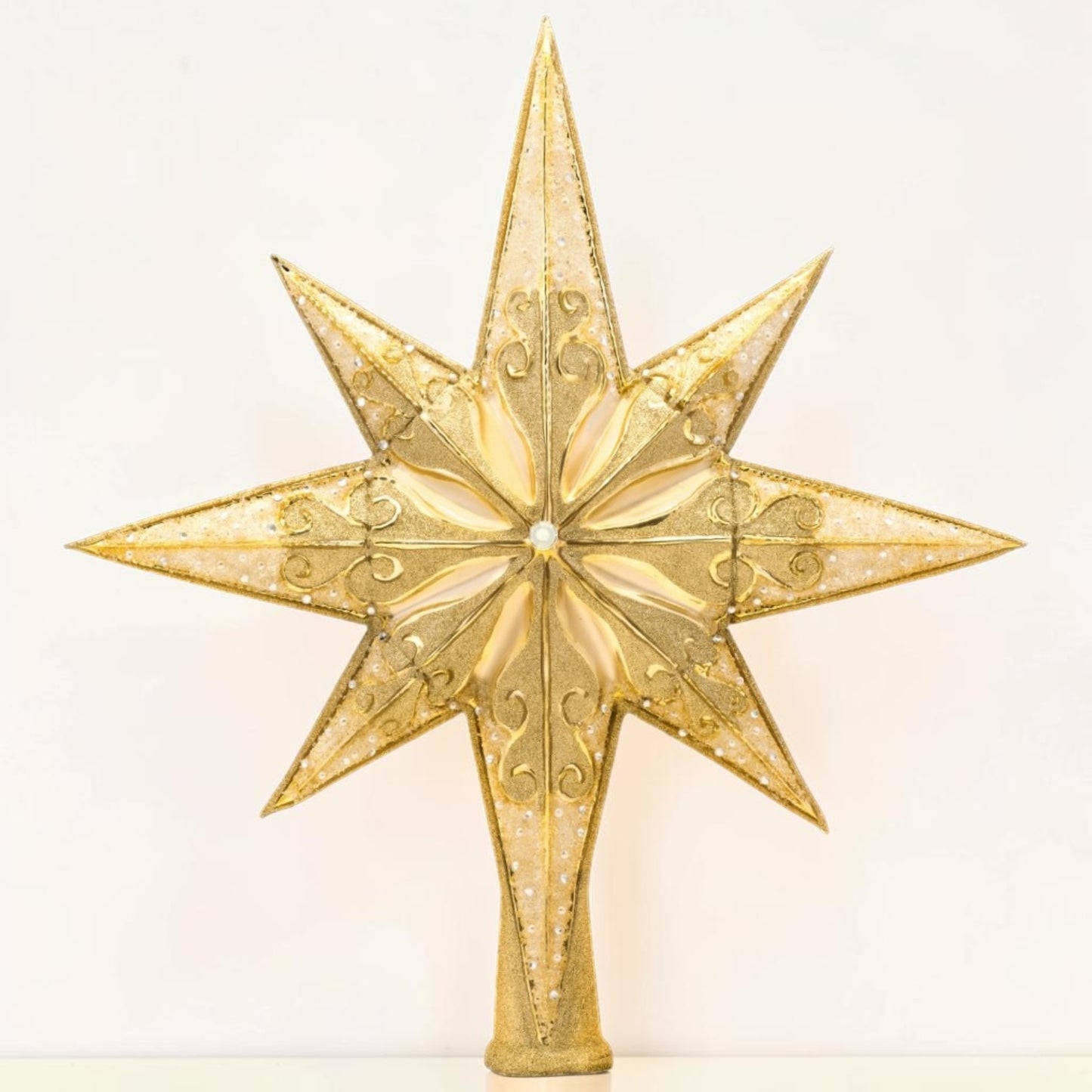Golden Radiance Tree Topper