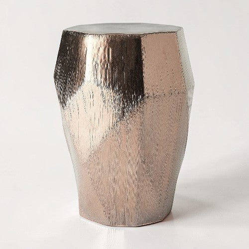 Origami Garden Stool - Bronze