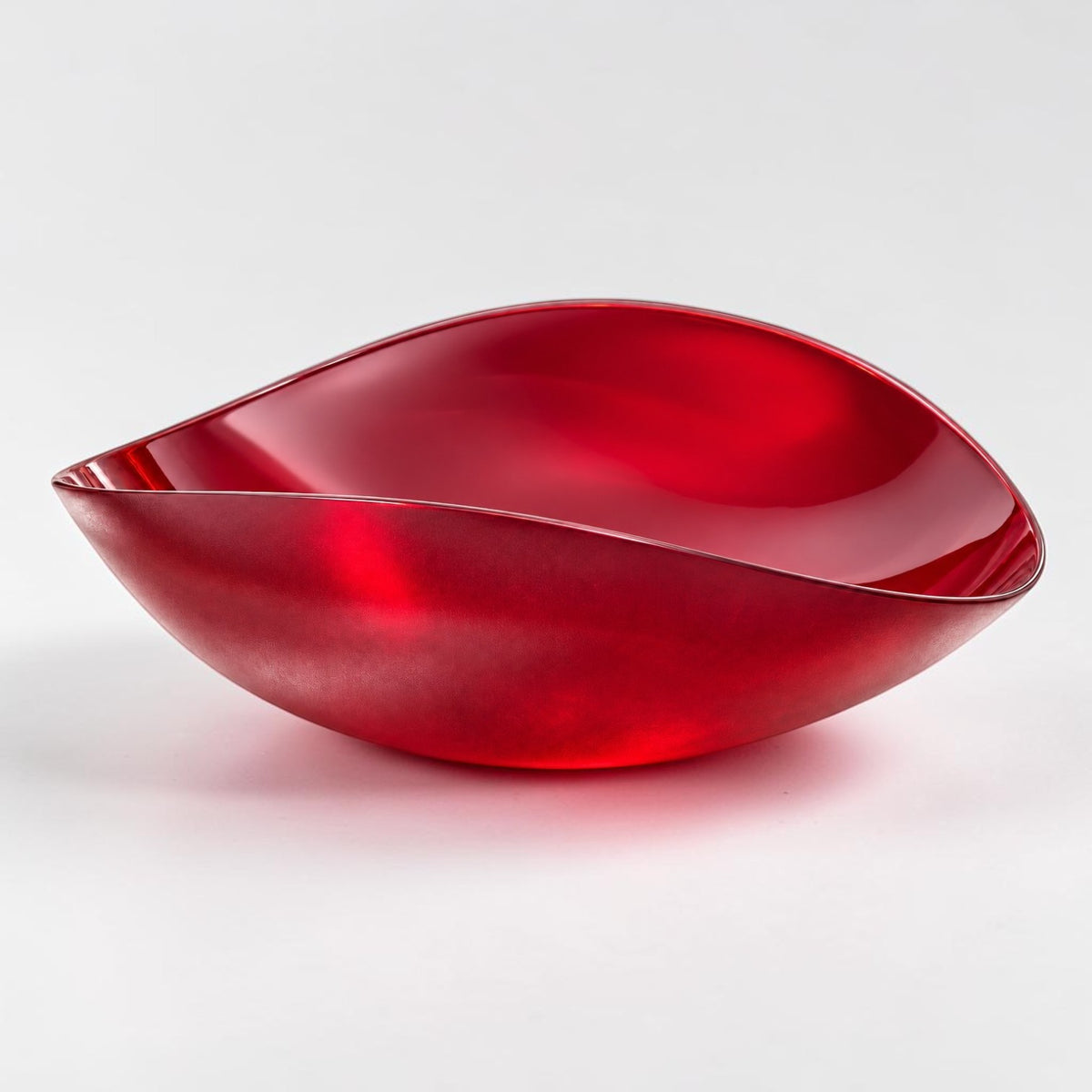 Folded Bowl - Deep Red - Lg