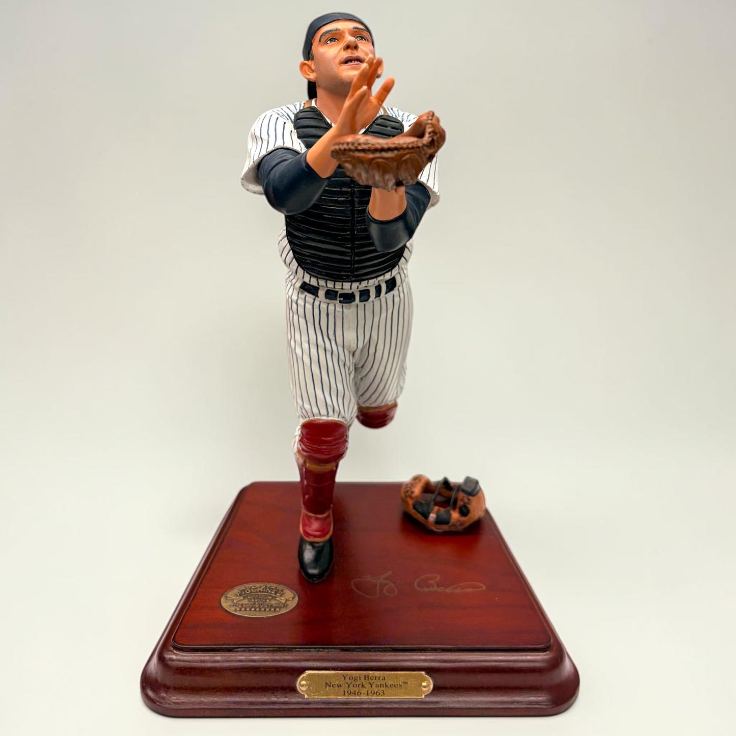 Yogi Berra - New York Yankees All-Star Figurine - Signed Danbury Mint Original (2004)