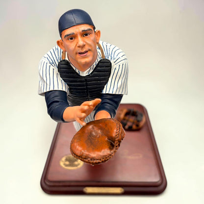 Yogi Berra - New York Yankees All-Star Figurine - Signed Danbury Mint Original (2004)