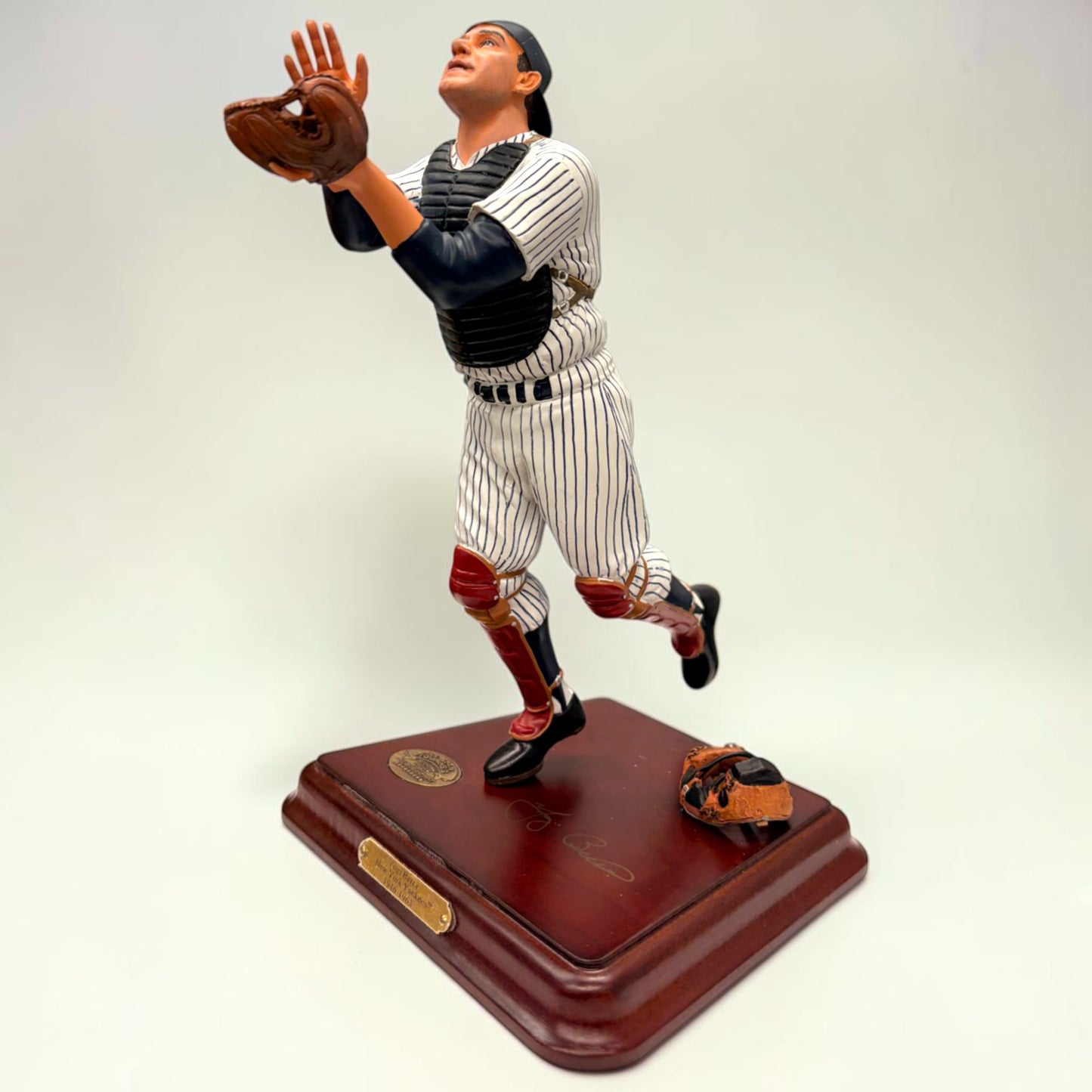 Yogi Berra - New York Yankees All-Star Figurine - Signed Danbury Mint Original (2004)