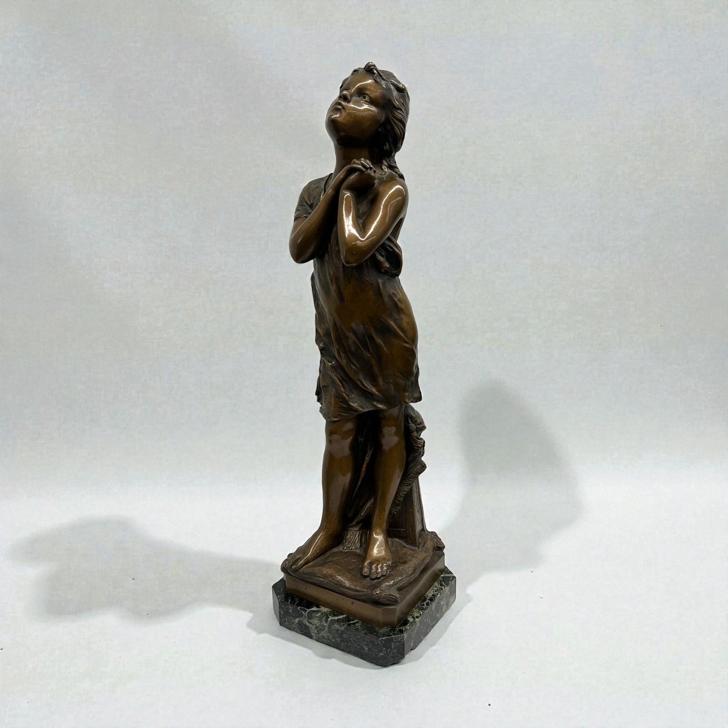 "Fillette" Bronze Sculpture