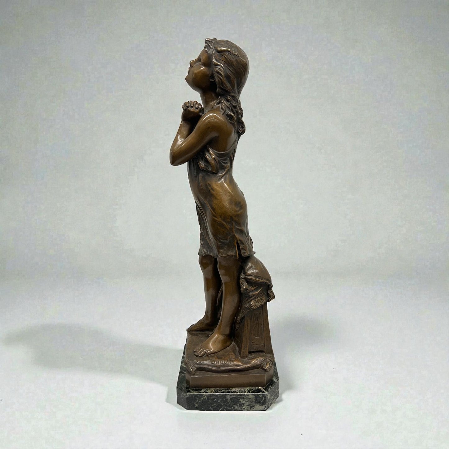 "Fillette" Bronze Sculpture