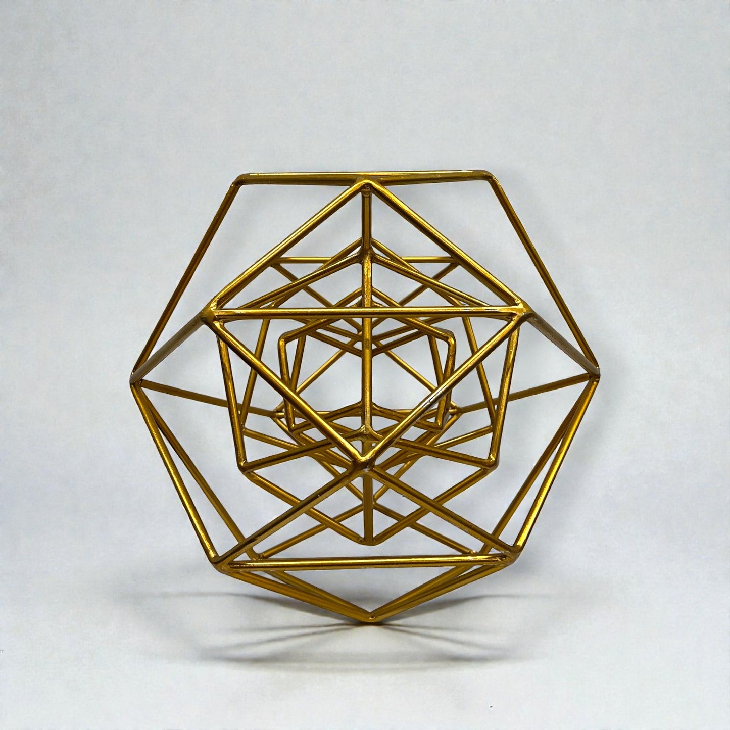 Geo Sculpture - Gold